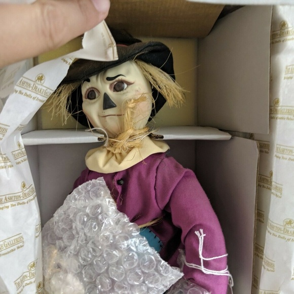 ashton drake doll wizard of oz movie NEW scarecrow‎ - Picture 5 of 5